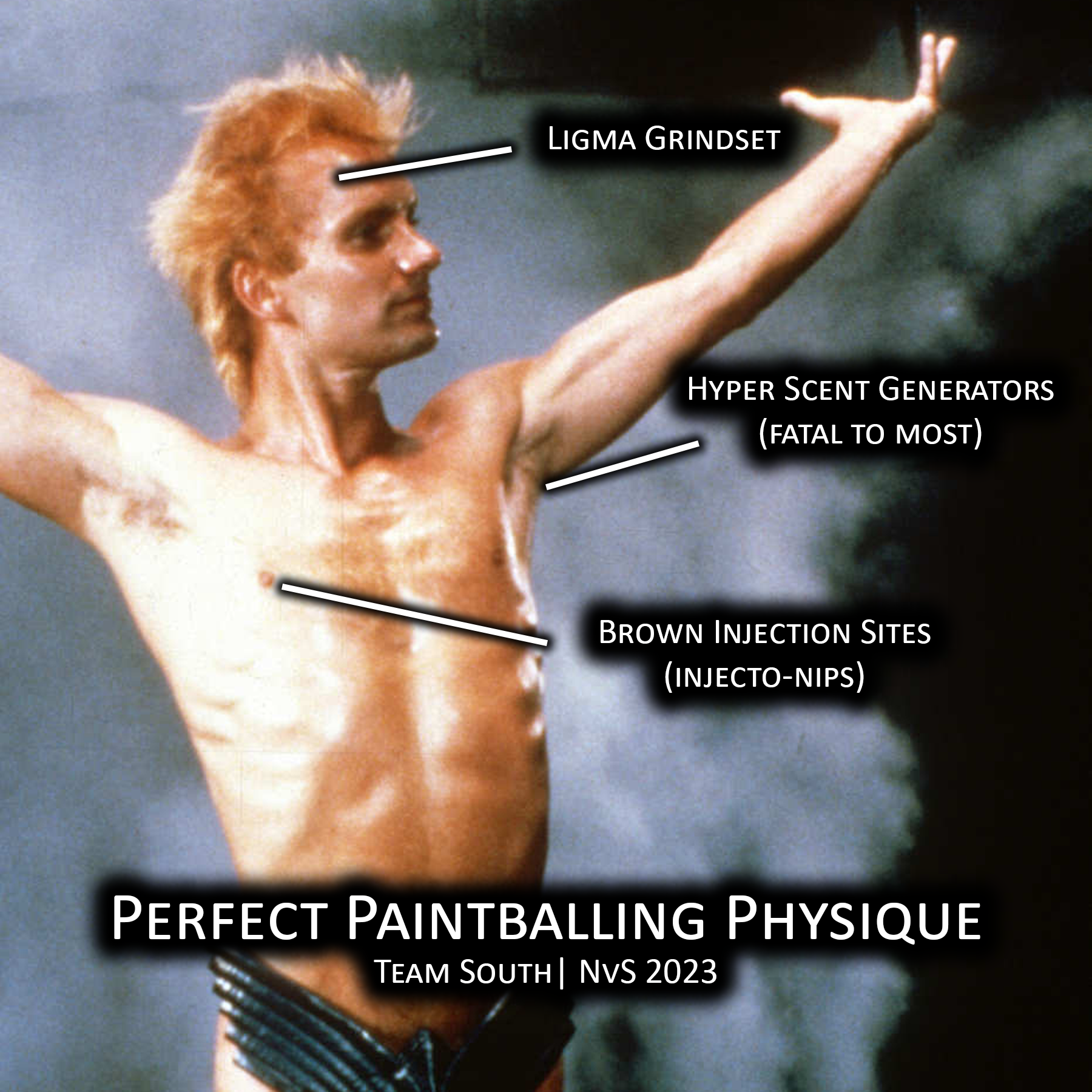 Perfect Paintballing Physique